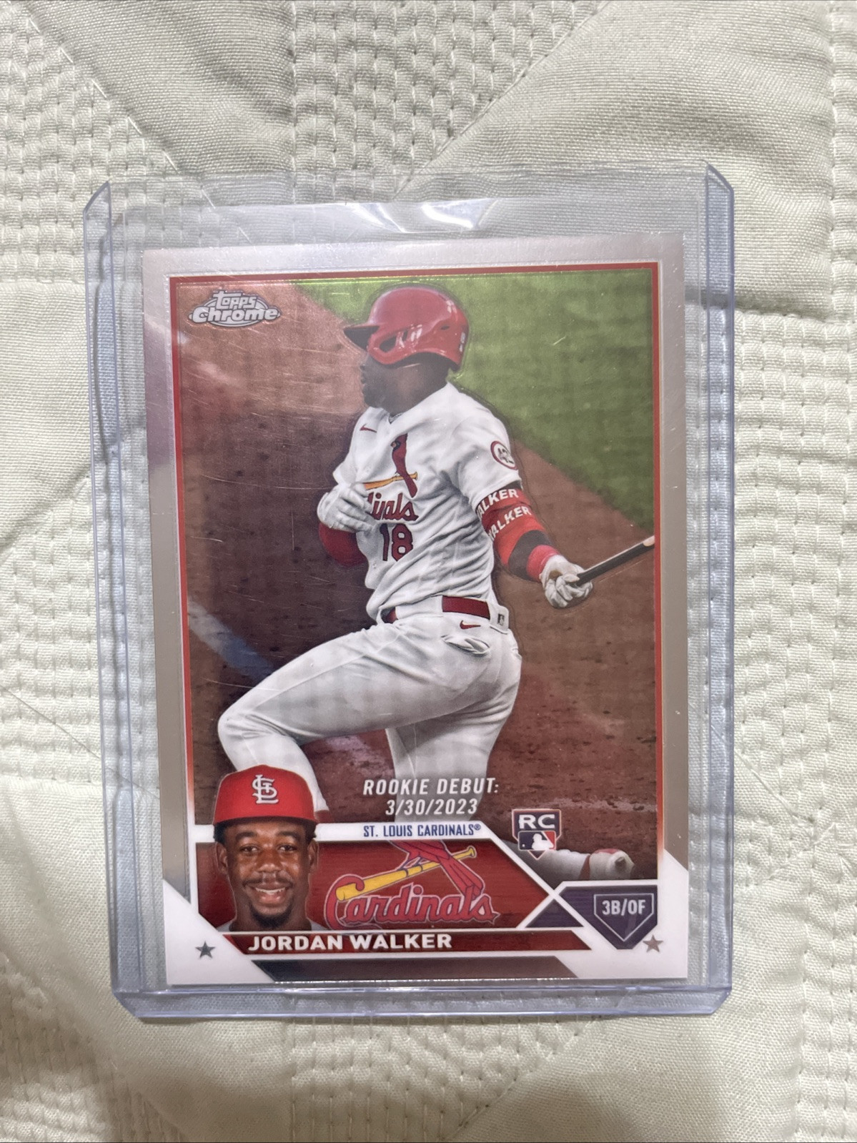 2023 Topps Chrome Update Series - Rookie Debut #USC150 Jordan Walker (RC)