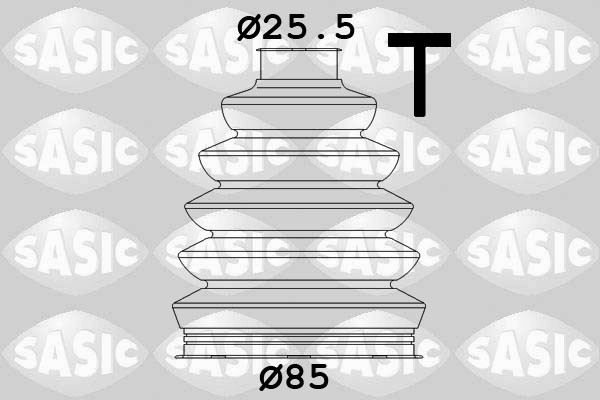 Fits SASIC 1904029 DRIVE SHAFT KIT WHEEL SIDE