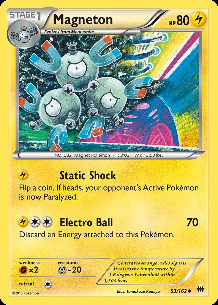 Pokemon Magneton (53/191) BREAKthrough LP