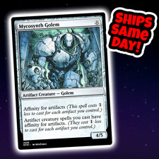 Mycosynth Golem - Custom Art Magic: The Gathering Playtest Card - Commander EDH