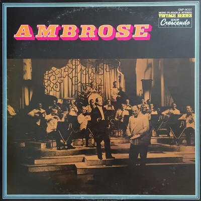 Ambrose & His Orchestra Ambrose NEAR MINT GNP Crescendo Vinyl LP