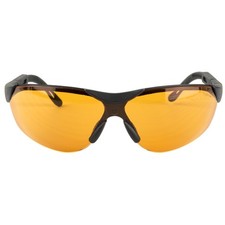Walker's GWPXSGLAMB Sportbrille Elite Erwachsene bernsteinfarbene Gläser Polycarbonat schwarzer Fra