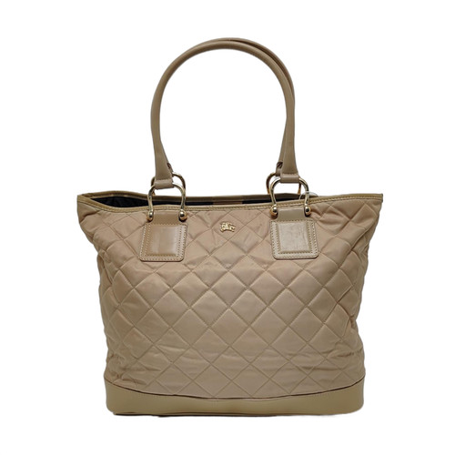 BURBERRY Handbags Cloth Beige Free Shipping | Duties Paid