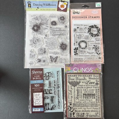 Name Brand Uninked Stamps LOT of 59 Unmounted 4 Sets $4.98 Per Set #1