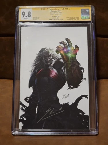Venom 27 SIGNED Skan White CGC SS 9.8 1st App. Codex Virgin Cover "C" 2020 Knull