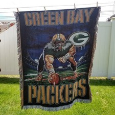 NFL Green Bay Packers Manta Tapiz 58" x 44"