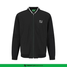 Genuine Malbon Golf Knit Hybrid Jacket BLACK MAN 