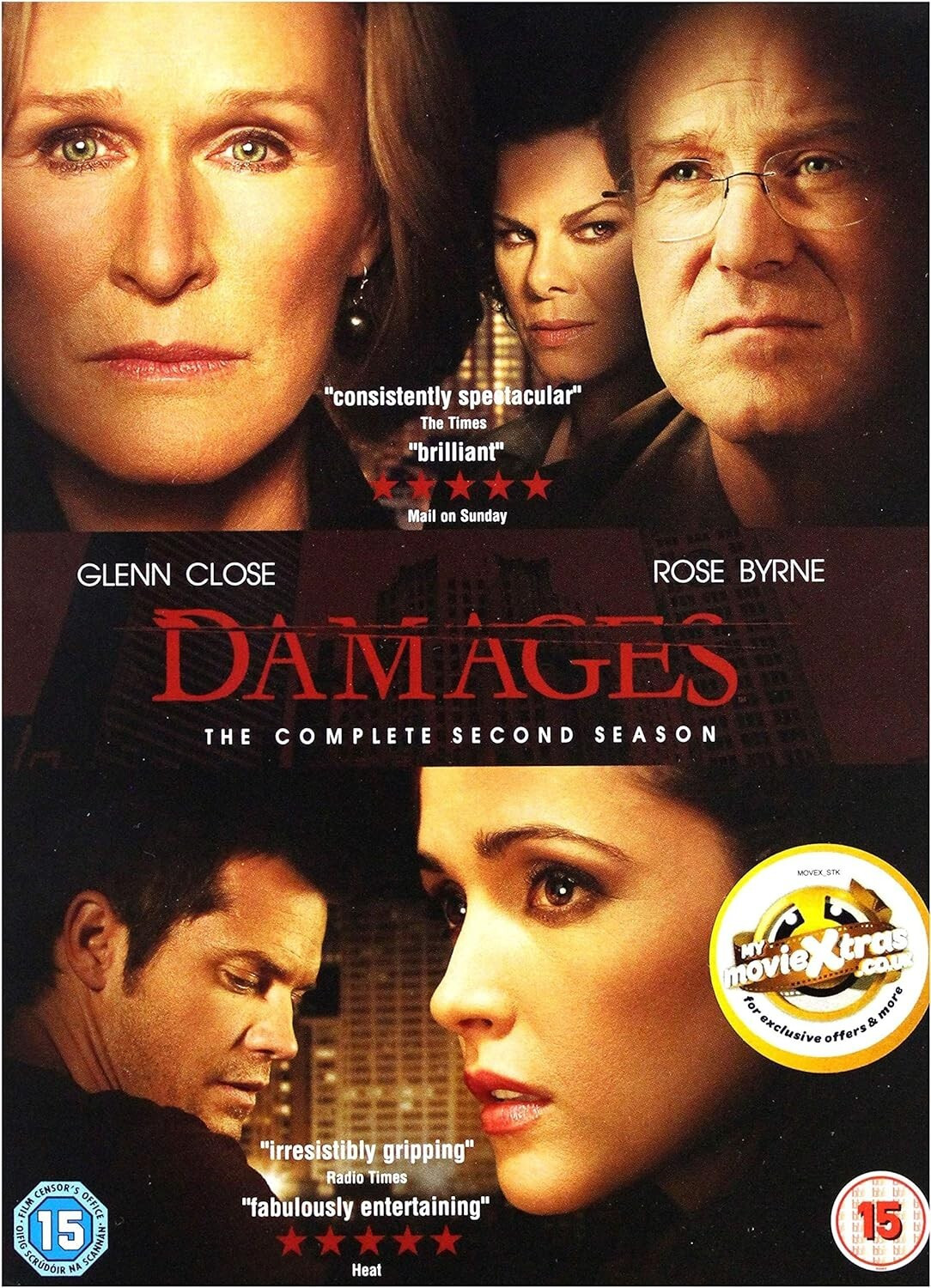 Damages: Season 2 DVD (2009) New FREE SHIPPING