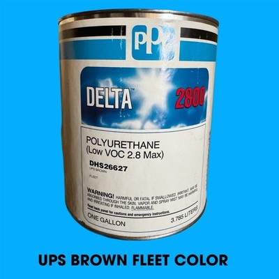 PPG DELTA 2800 POLYURETHANE (Low VOC 2.8 Max) DHS26627 UPS BROWN
