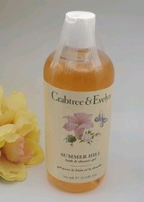 Crabtree Evelyn Summer Hill Bath Shower Gel 16.9 fl oz New