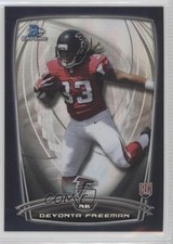 2014 Bowman Chrome Black Refractor 91/299 Devonta Freeman #203 3d7