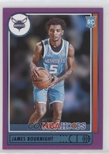 2021-22 Panini NBA Hoops Rookies Purple James Bouknight #203 Rookie RC 02v3