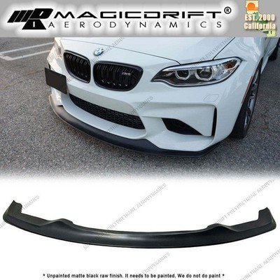 For 16-18 BMW F87 M2 Base MDA Style Front Bumper Lip Chin Splitter Urethane