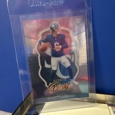 2025 Panini Select Certified Rookie Jaxson Dart Giants Football #17