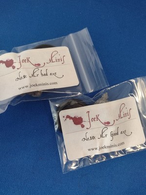 JoeK Minis Mr Good Axe und Mr Bad Axe
