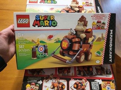 Lego Super Mario 72033 Donkey Kong & DK Jumbo 387 pieces Ages 8+ NIP