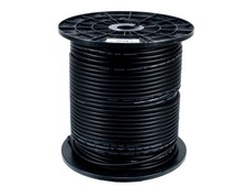 Monoprice 8.0mm Professional Microphone Bulk 16AWG Cable Cord - 500FT - Black