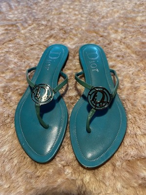 Dior Blue Sandals Size 39 1/2