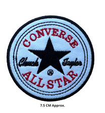 Converse All Star Logo Embroidered Iron On /Sew On Patch Batch Jeans Shirt N-345
