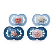 MAM Original Day Night Soothers 18-36 Months 4 Pack Includes 2X Glow in