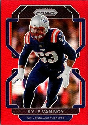 2021 Panini Prizm Kyle Van Noy True Red Retail Prizm SSP #101 Patriots /7?