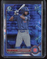 2022 Bowman Sapphire Edition Luis Verdugo
