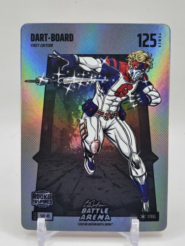 Bo Jackson Battle Arena 2026 Dart-Board Jaxson Dart #SBF-81 Silver Battlefoil RC