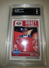 2021 Panini Rookies & Stars - Draft Class Trey Lance #DC-3 (RC) GMA 9