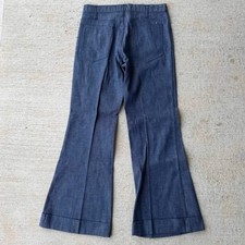 Vintage 70s Levis Big E Sta-Prest Bell Bottom Pants Blue 656 W32 L32 NWOT