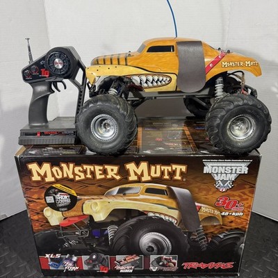 Traxxas Monster Jam Monster Mutt RARE 1/10 2WD RC Truck With Original Box Tested