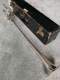 Boosey & Hawkes Imperial versilberte Fanfare Trompete in Bb