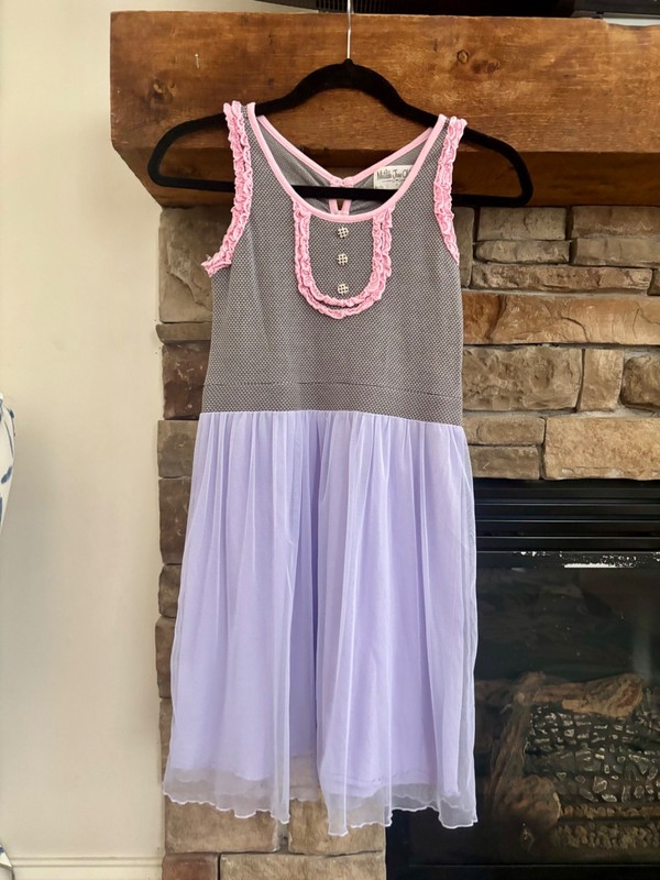 Girl's Size 10 Matilda Jane Boutique Purple Dress