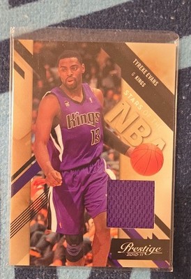 2010-11 Prestige - Stars of the Nba Tyreke Evans #4 Materials /249 (MEM)