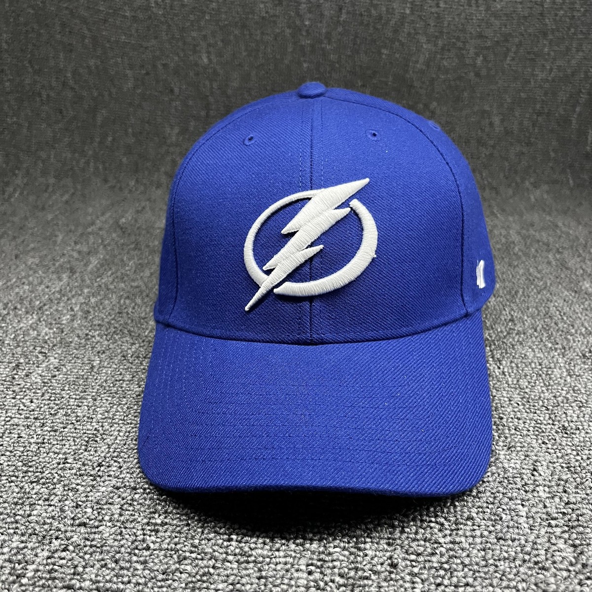 '47 Tampa Bay Lightning NHL Blue Adjustable Hat Cap BOLTS Logo