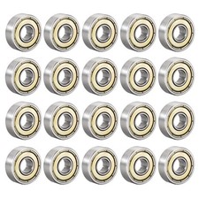 607ZZ Ball Bearings Double Shield 7mmx19mmx6mm High Carbon Steel Z1 20pcs