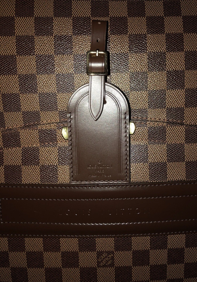 louis-vuitton luggage tag brown