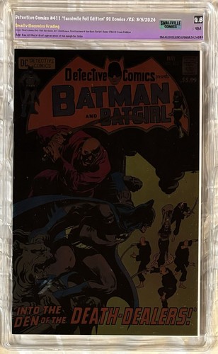 Detective Comics #411 Adams Reprint Foil variant SVG 9.8/ Gem Wow 🤓