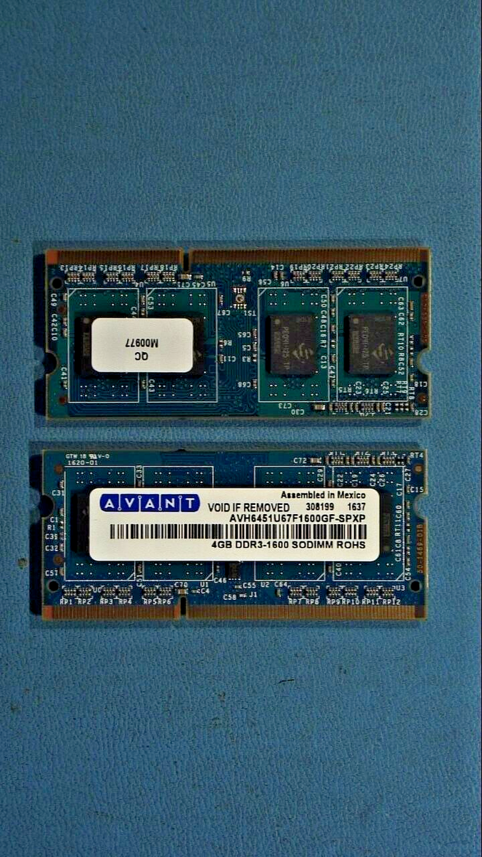 Kit De 2 Barrettes RAM DDR3L 8GB (16GB Total) Pour PC Portable - PC3L-12800S 1600MHz, SODIMM