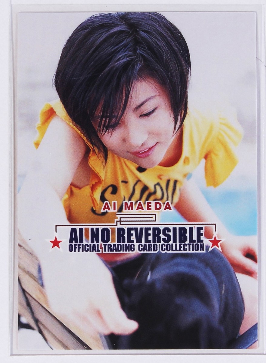 AI MAEDA NO.33 -ai no reversible- Japanese Actress Trading Card | eBay