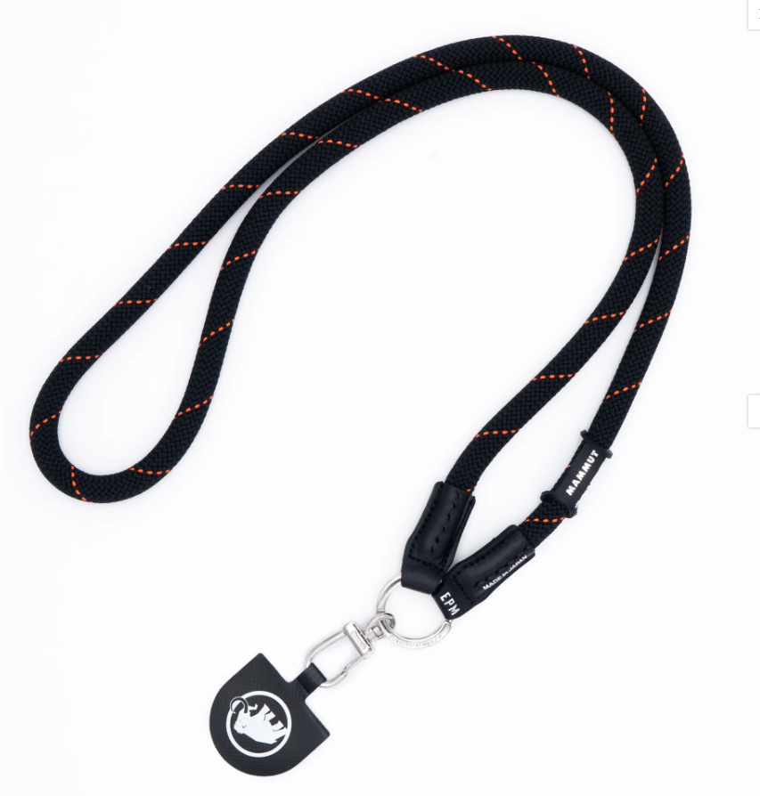 Mammut Edition Yosemite Mobile Strap/Mountain Black Blue Orange 