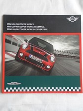 Mini John Cooper Works range brochure Mar 2010 UK market