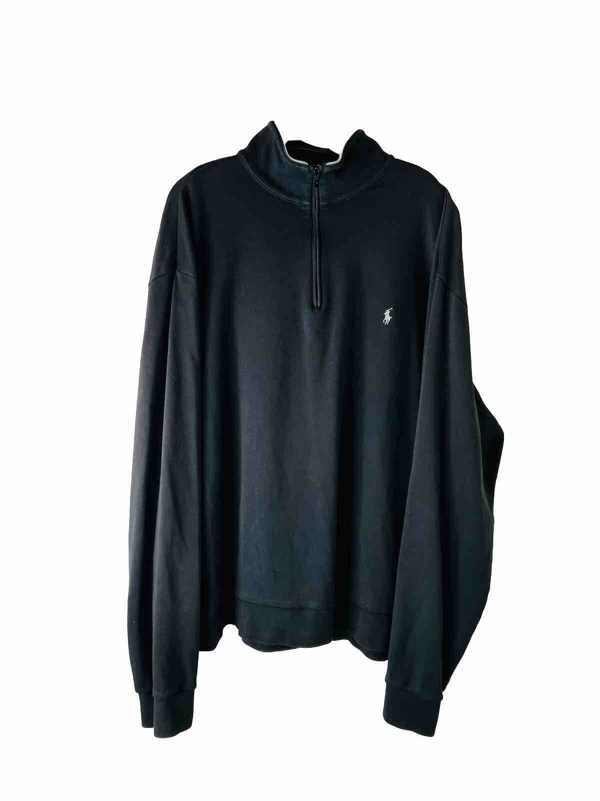 Felpa maglione vintage anni 90 polo golf uomo XL 1 2 zip pony cucito preppy