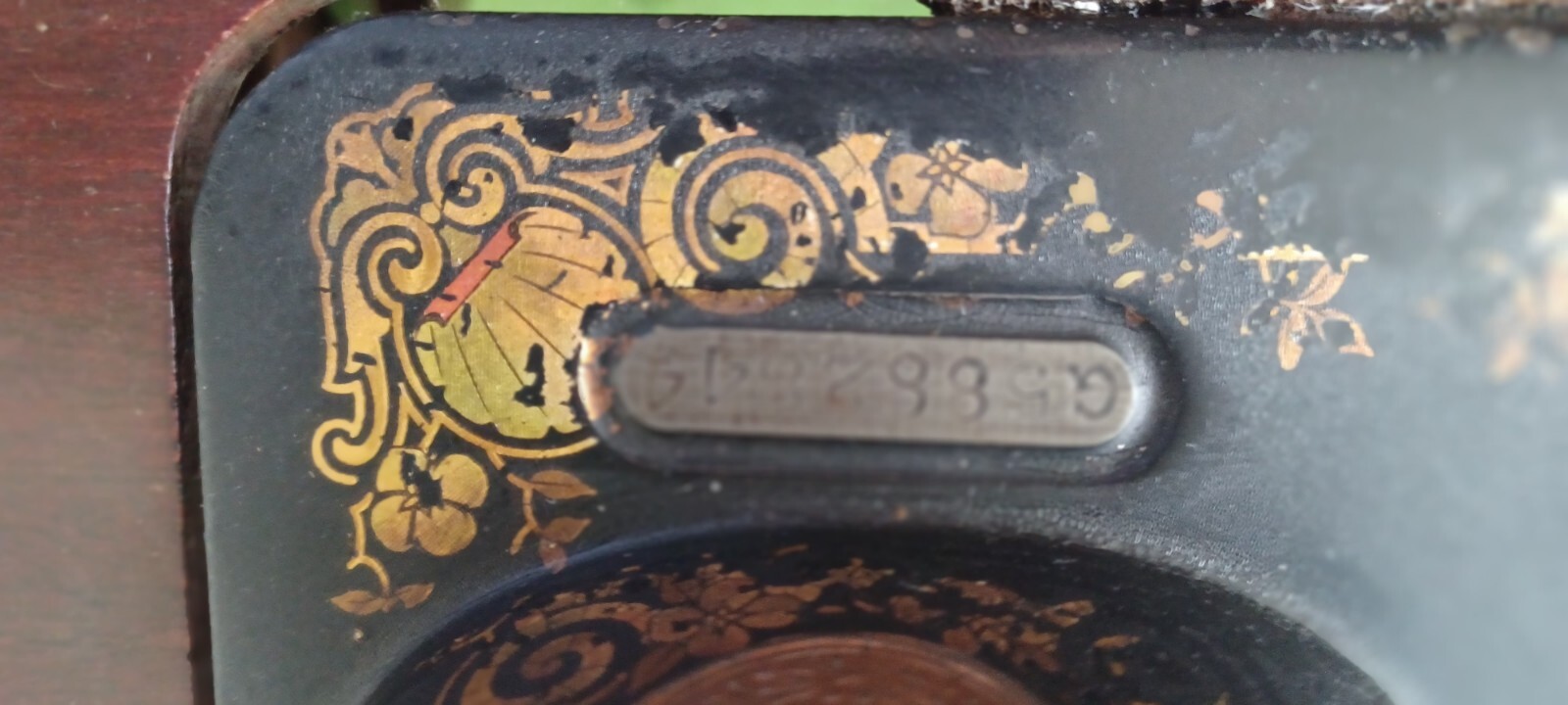 Singer Sewing Machine G Series table mahogany eBay