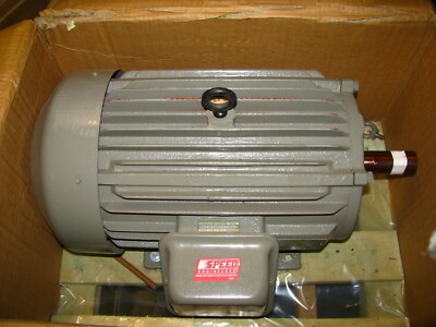 New Magnetek 20 HP E-Plus AC Motor #E437 3510 RPM 230/460V TEFC 256T Frame