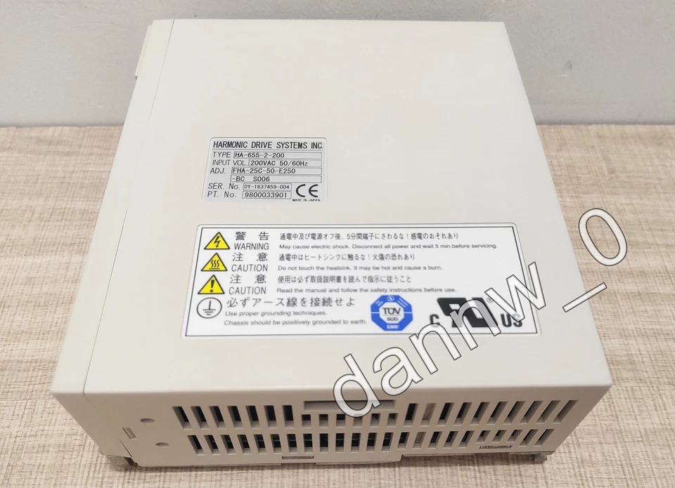New in box Harmonic HA-655-2-200 servo drive - Image 4 of 4