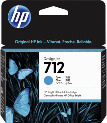 HP Original Patronen 712 DesignJet Studio T650 T630 T250 T230 Studio Steel