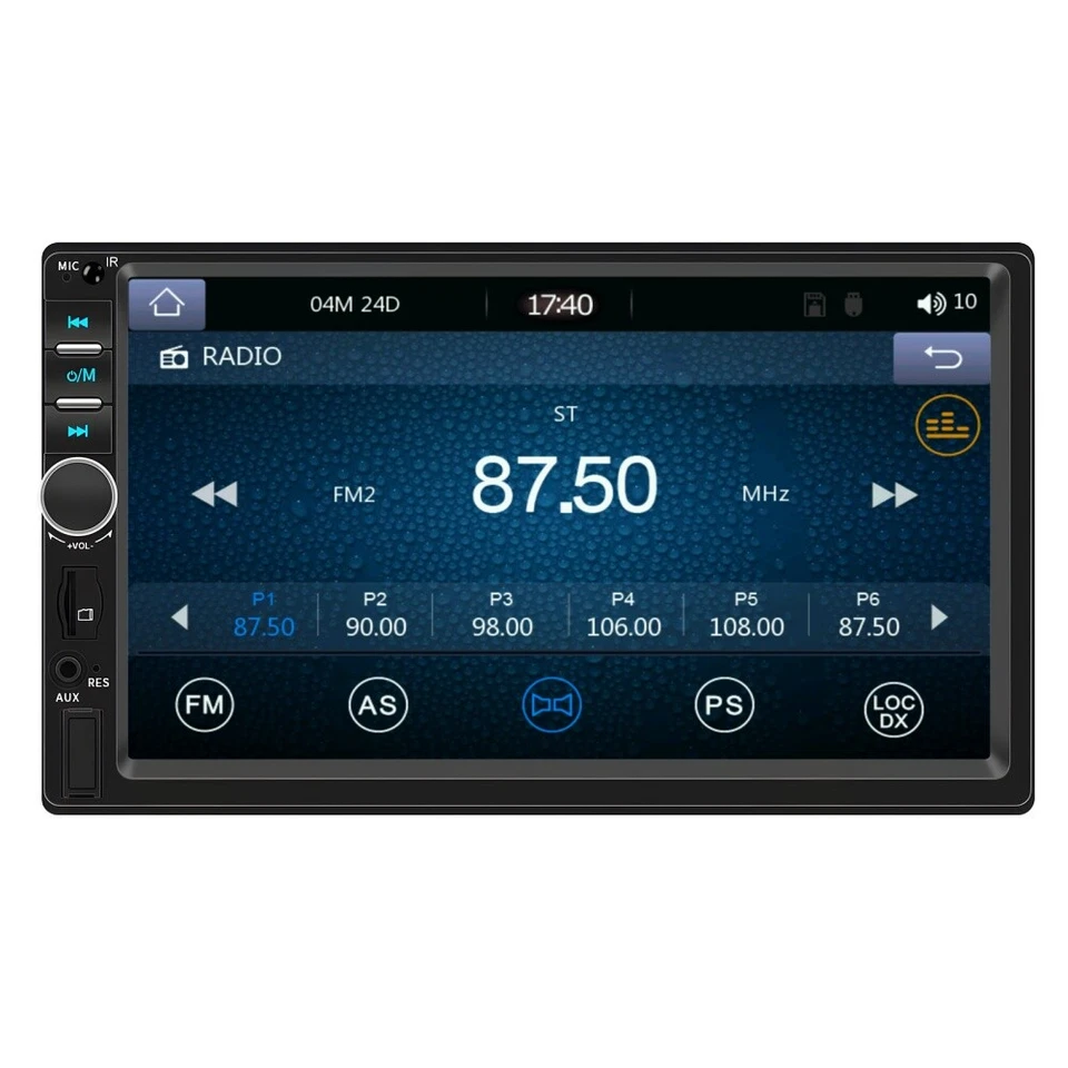 Double 2 Din 7” Car Stereo Touch Screen Car Radio Apple CarPlay Android Auto BT - Image 3 of 4