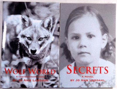 Lot 2 Wolf World Secrets Jo Ann Lordahl Signed Inscribed Paperback Novels