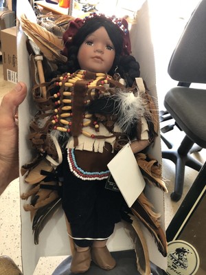 porcelain doll clothes and shoes