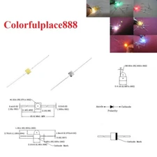 1.5mm Mini  Red Yellow Blue Green White Orange Warm white Led Diodes Light Leds